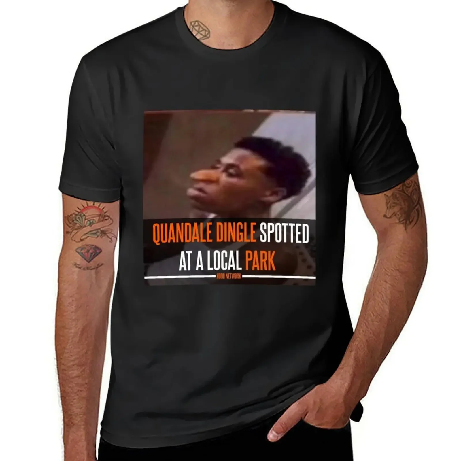 Quandale Dingle Spotted At A Local Park T-Shirt hippie clothes custom shirt basketball graphic tees mens clothing