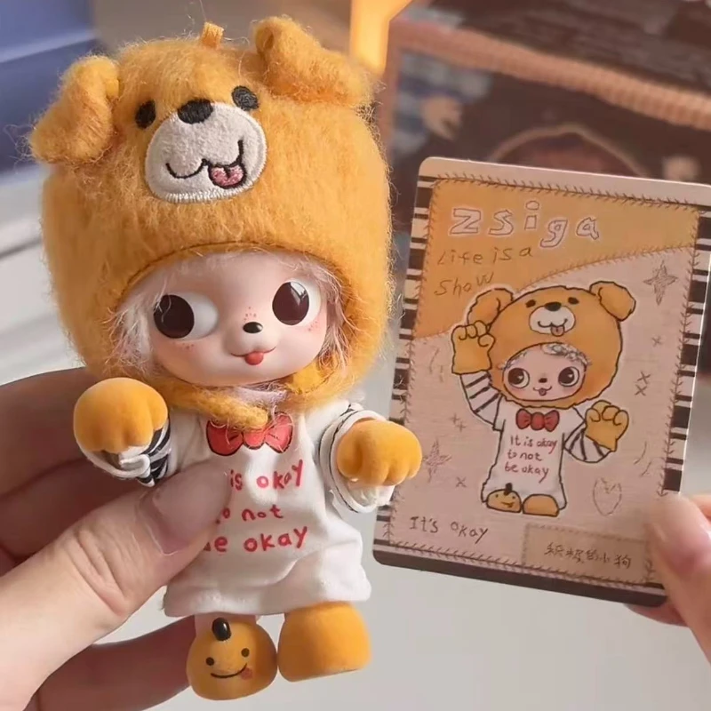 In Stock Popmart Zsiga Life Is A Show Series MINI Action Figure Model Collection Pendant Toy Cute Finding My Way Figure view 2