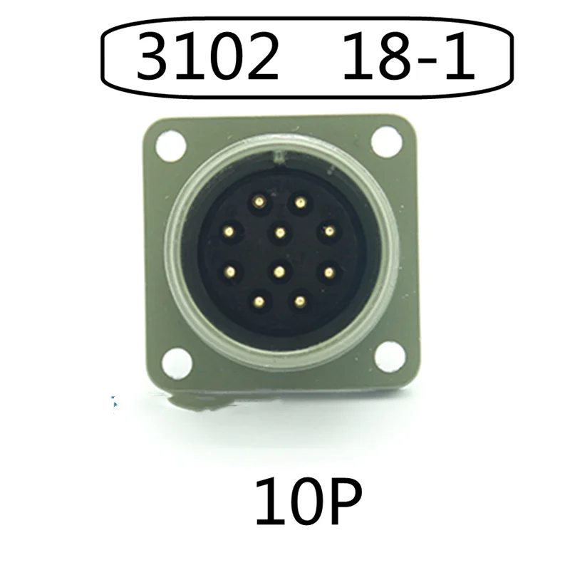 18SL Circular Military Connector ML5015 Threaded Connection MS3106A MS3102 18-3 18-10 18-11 18-8 18-1 18-19 Straight plug Socket