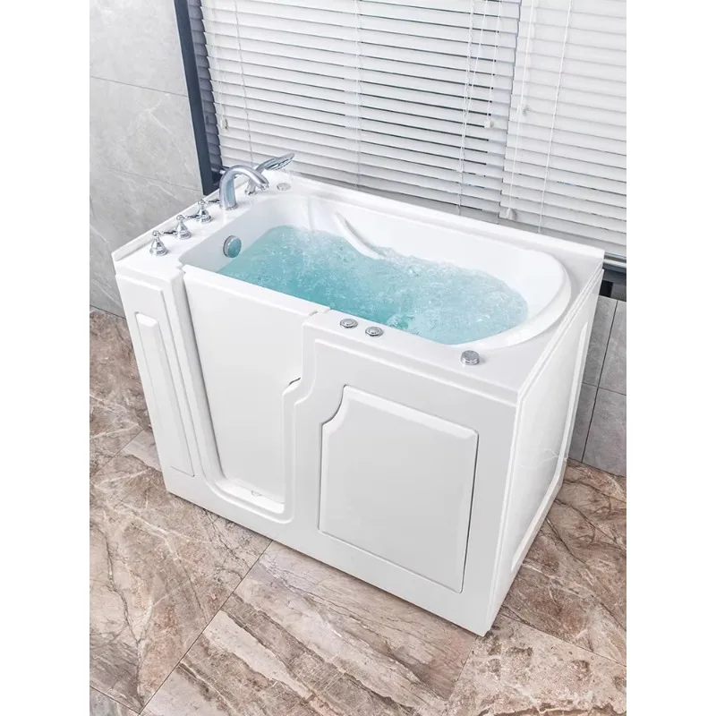 Back To Wall Luchtbel Rechthoek Bad Whirlpool Bad Inloopbad