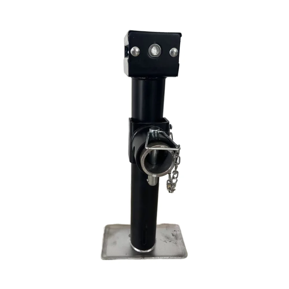 New 5000LB Transmission Jacks Trailer Safety Stabilizing Jack Tractor Legs Stand Tricycle Dolly Trailer Parts Cylindrical Pipe