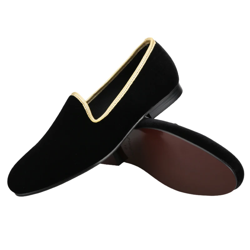 Piergitar Summer New Arrival Breathable Leather Inner Men's Loafers For Fashion Party Wear Classic Style Velvet Slip-On Shoes