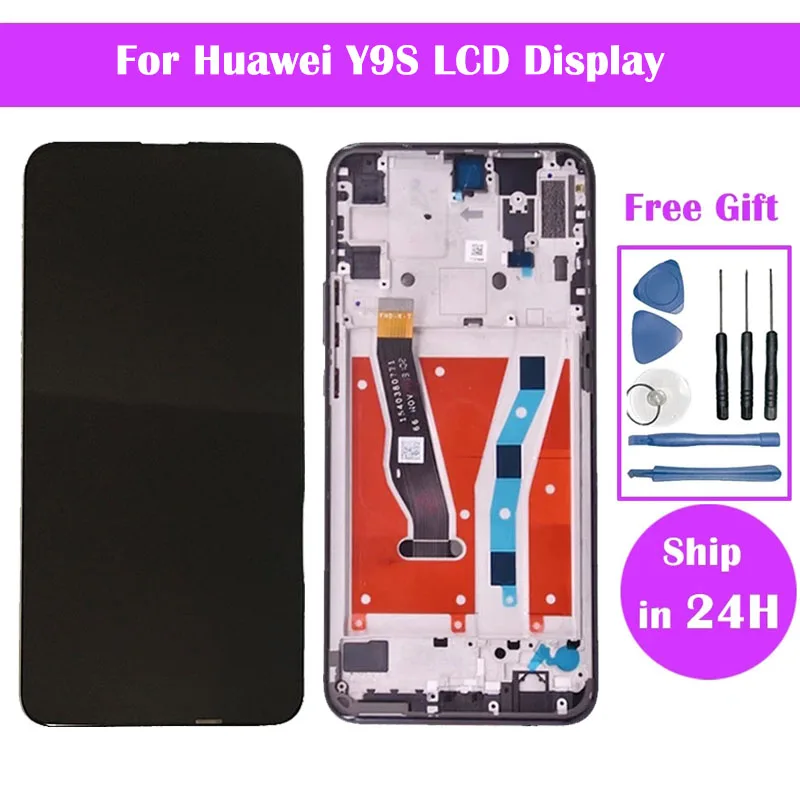 6.59\'\' For Huawei Y9S LCD Display with Touch Screen Assembly Replacement Parts For Huawei Y9 s STK-L21 STK-LX3 LCD