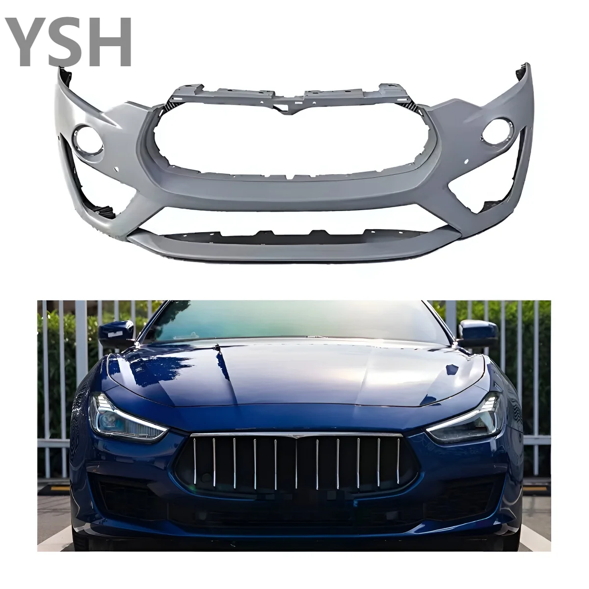 

Factory Hot Selling High Quality Body Kit for Maserati Ghibli 14-20 Upgrade 21 Style Front Rear Car Bumpers Headlights Taillight