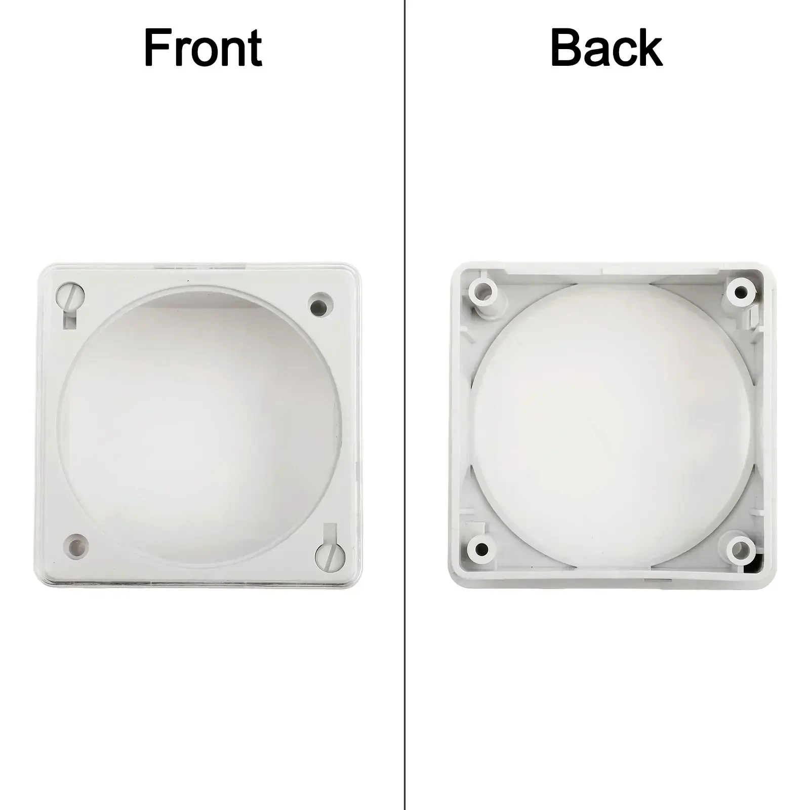 取り付けエンクロージャー タイムスイッチパネル 屋外使用 雨よけ 簡単設置 マイクロコンピュータータイマーガード CN101用 CN102用