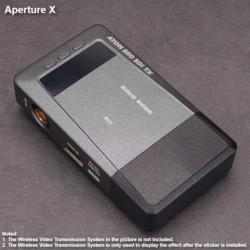 For Vaxis Atom 500SDI Wireless Video Transmission System Sticker Decal Skin Vinyl Protective Sticker Protector Coat
