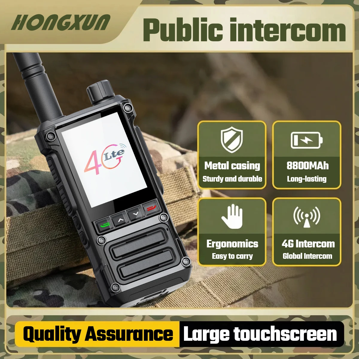 

4G рация Global-PTT POC: двухсторонняя связь, радиус действия, 4G LTE, дальнобойный коммуникатор