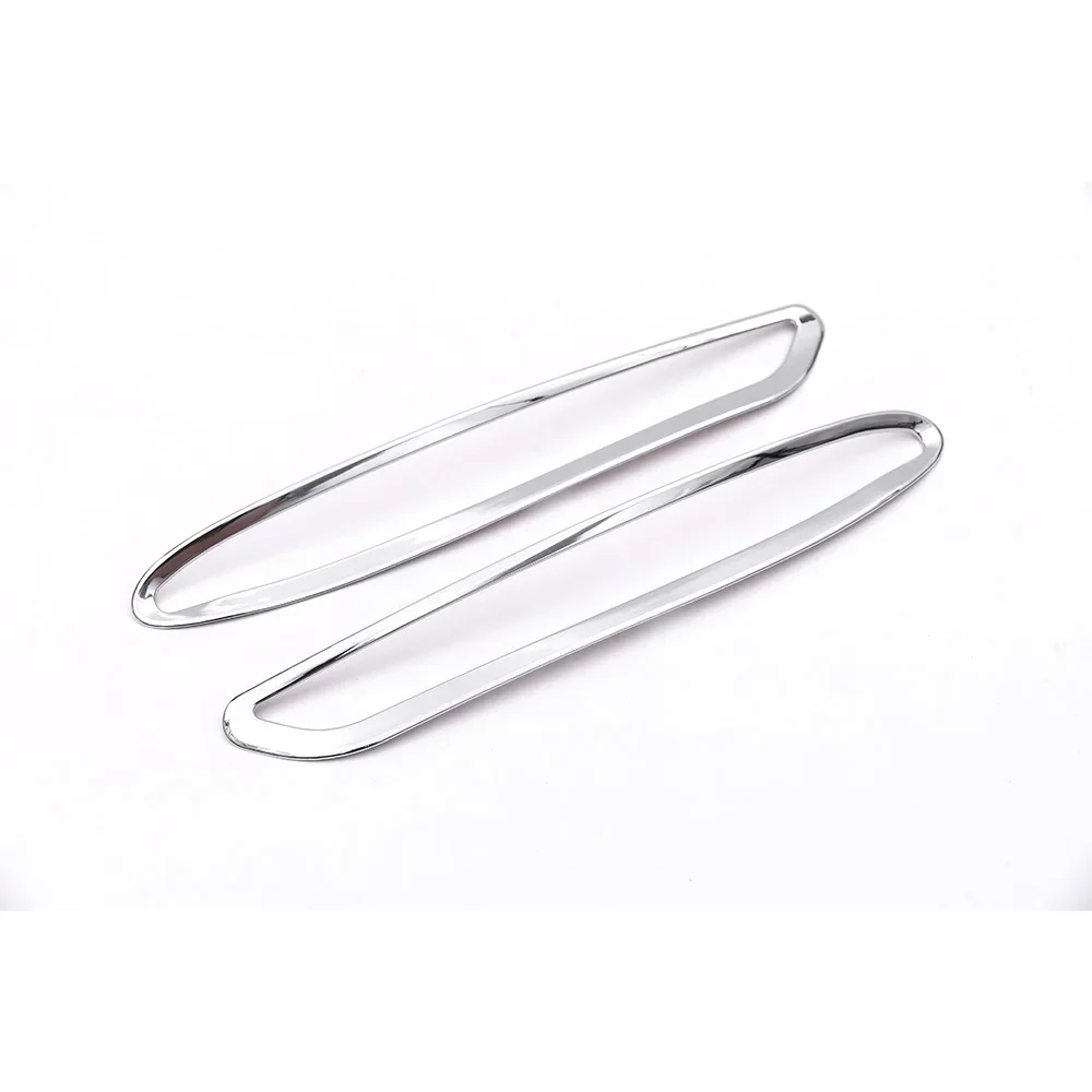 ABS Chrome Car Rear Fog Lamp Light Frame Trim Cover For Mercedes Benz E Class W213 2016-2018 Car Exterior Accessories