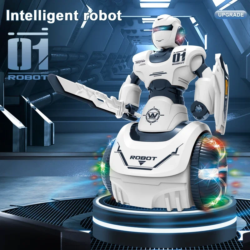 New Intelligent Early Education Robot Multifunctional Children's Toy Dance Remote Control Gesture Induction Children's Toy Gift