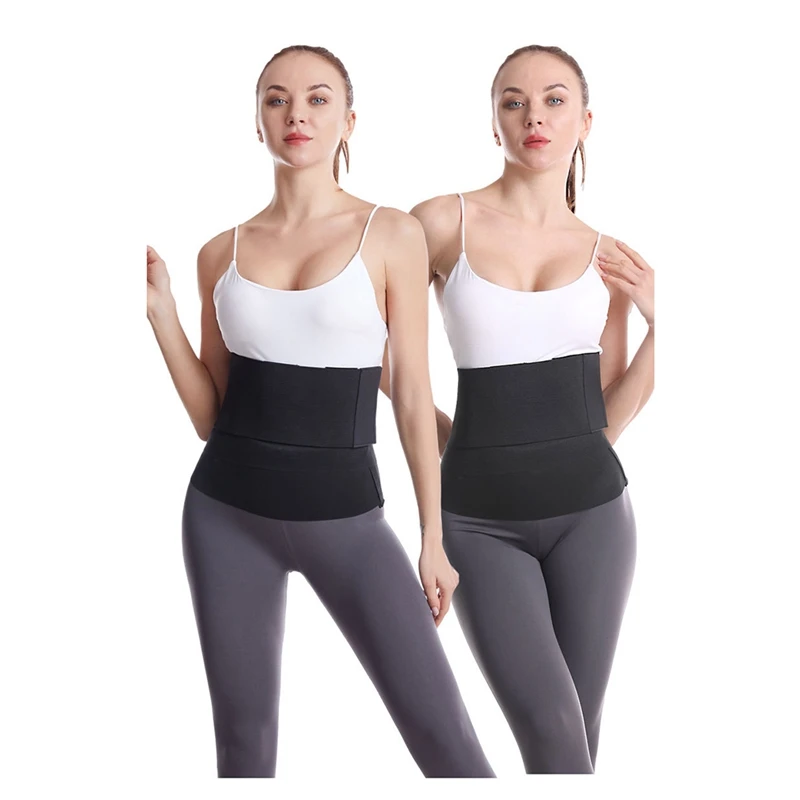 Extra breiter Gürtel Magic Sports Verbreiterter Gürtel Gym Gurtband Elastischer elastischer Bauchgürtel Taillentrainer für Frauen Übergröße für den Bauch