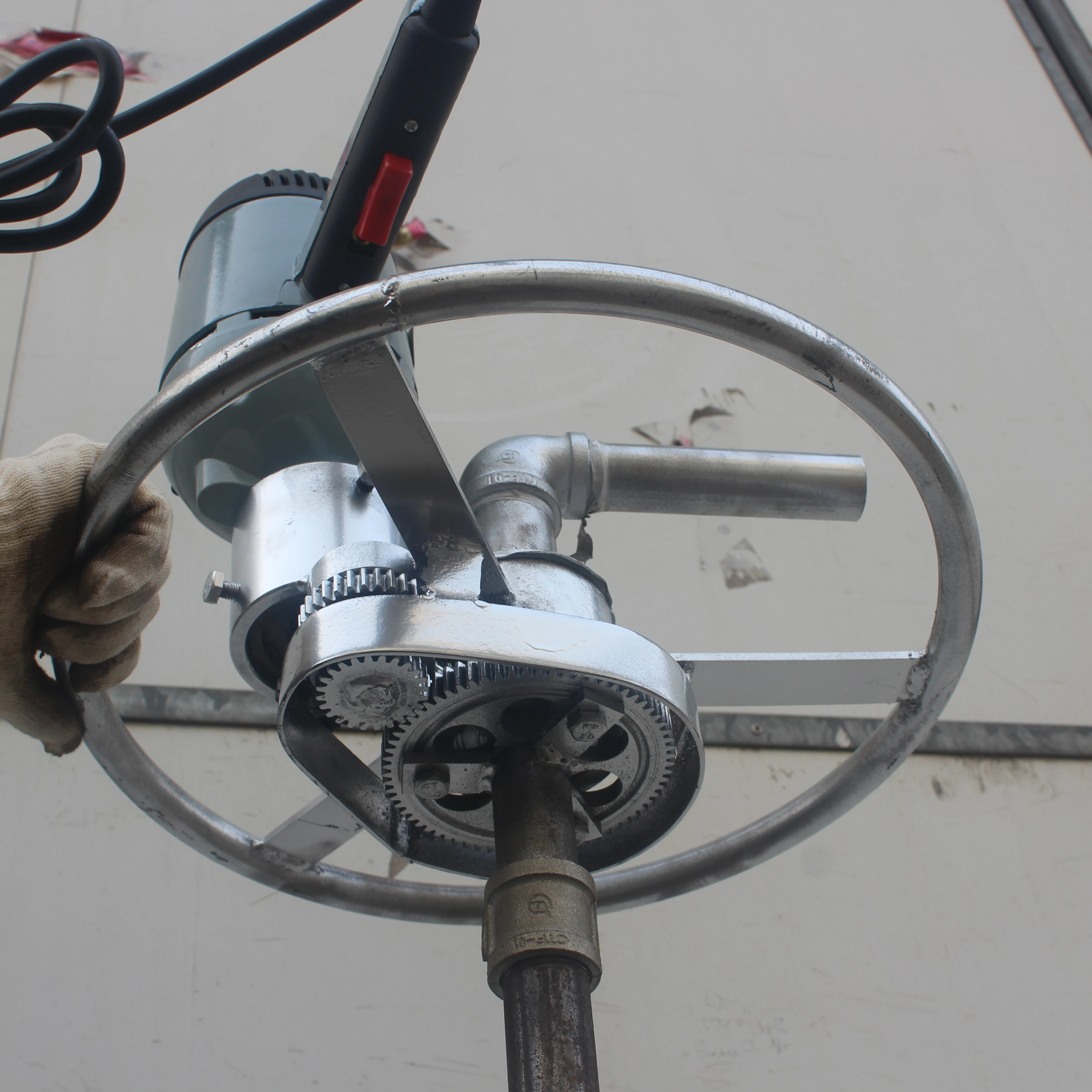 Small and Convenient Water Well Drilling Rig, Manual Drilling Rig, Single Hand-held Disc,Drilling equipment, home drilling