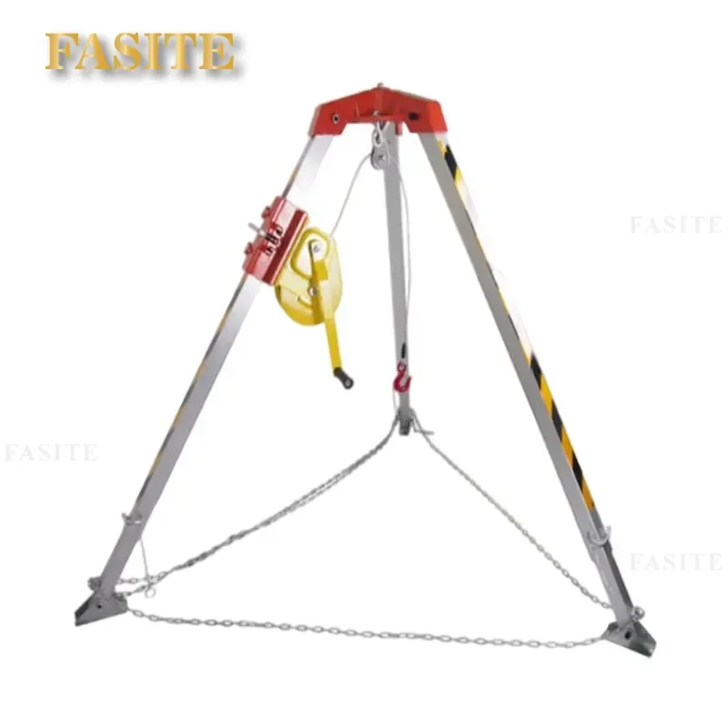 For Aluminum Alloy Rescue Tripod Emergency Support Stand Retractable Design for Limited Space First Aid and Disaster Relief