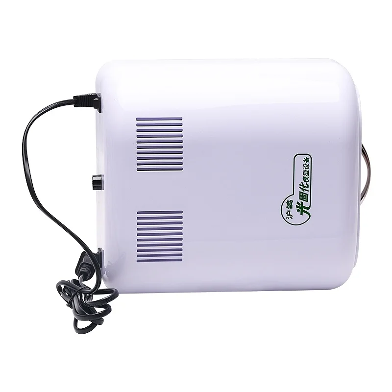 نموذج علاج ضوء الأسنان علبة المواد الفردية قالب مخصص صينية المواد الراتنج قاعدة لوحة مصباح ليد علاج مصباح أداة طب الأسنان #4