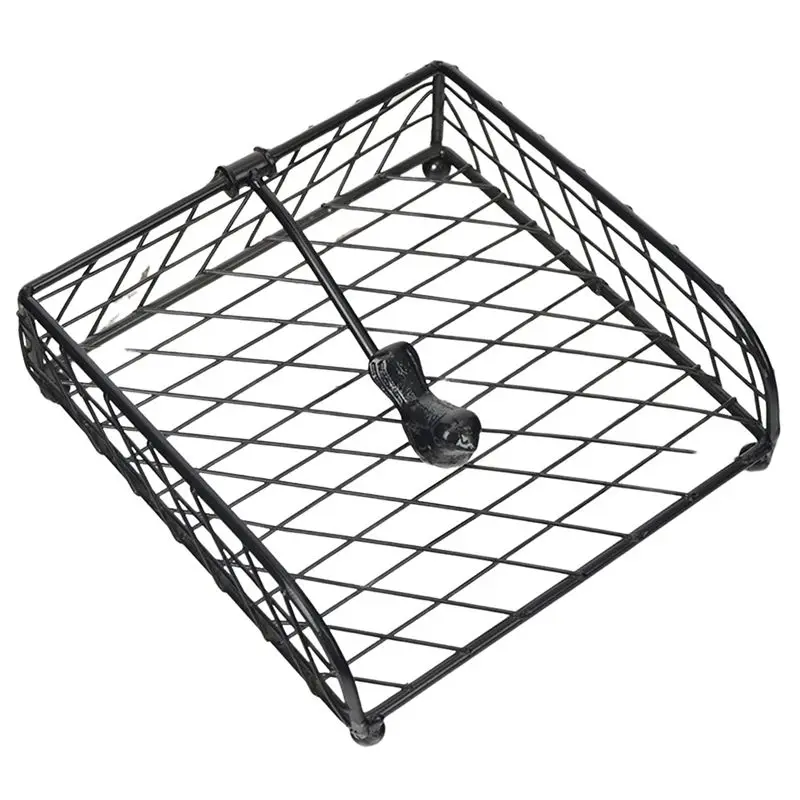 ABHZ-حامل مناديل شبكية عمودية مع ذراع موزع - حامل مناديل للطاولة والمطبخ وأسطح الطاولات والطاولات الخارجية