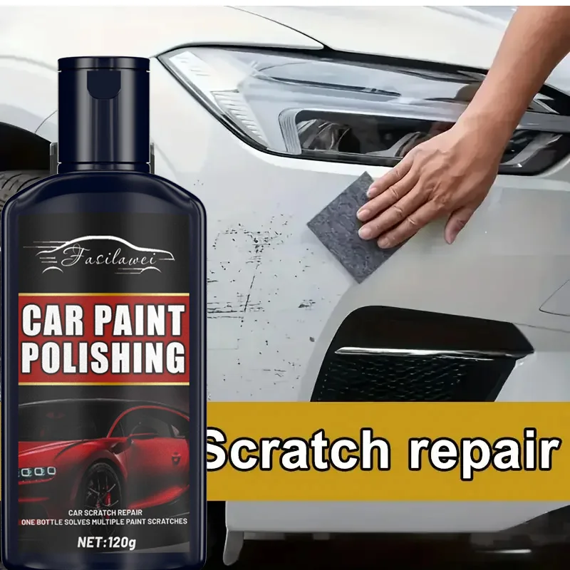Car Scratch Repair & Polishing Wax - Easy Touch-Up Paint Restoration for All Vehicles