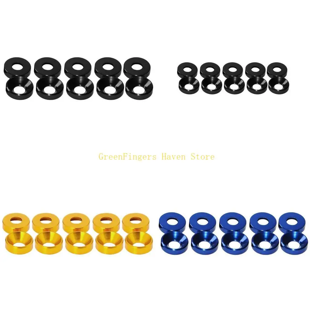 

F68D New Aluminum Alloy Anodized Countersunk for Head Bolt Washers Gasket