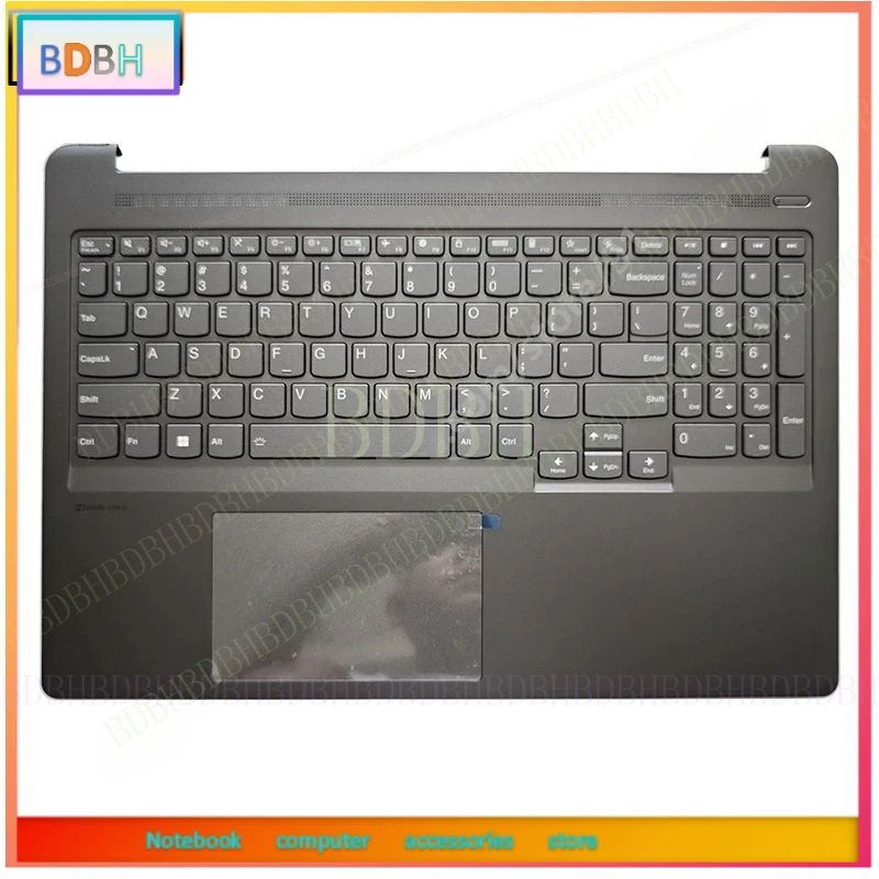 New For IdeaPad 5 Pro 16 ACH6 IHU6 2021 US Backlit Keyboard With touchpad Palmrest Upper Case Cover