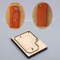 10x4.5cm key bag leather craft cutting dies knife mold cutter