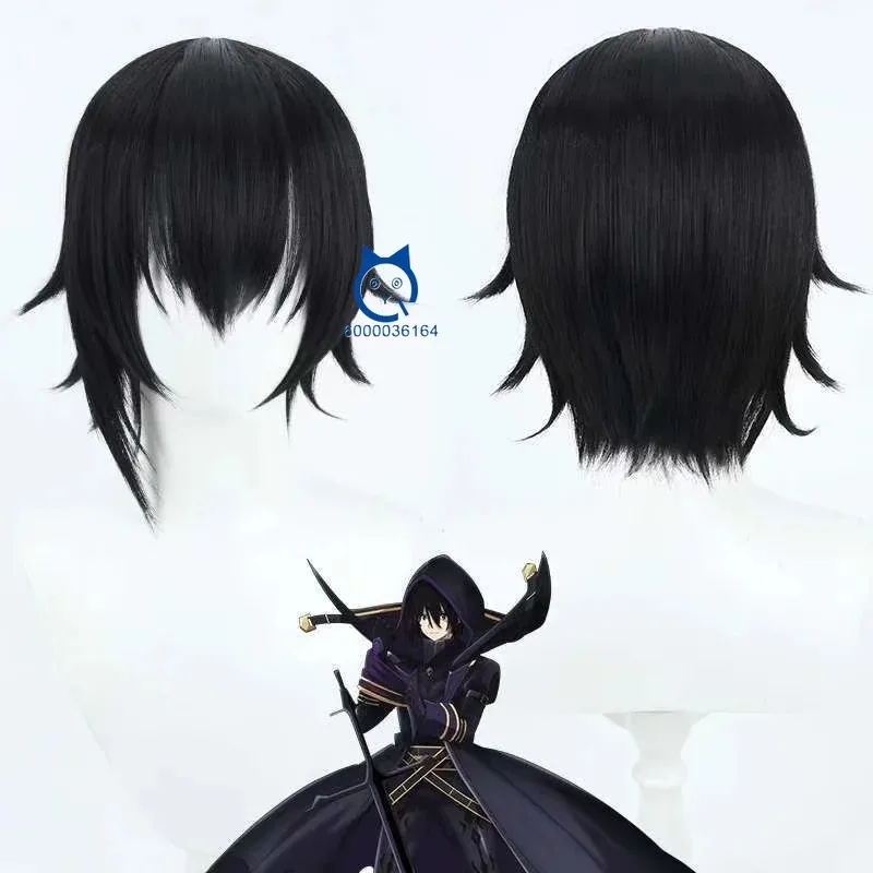 The Eminence in Shadow Cid Kageno Cosplay Costume Hot Anime High Quality Black Clothes Wig Uniform for Men Comic Con Role Play