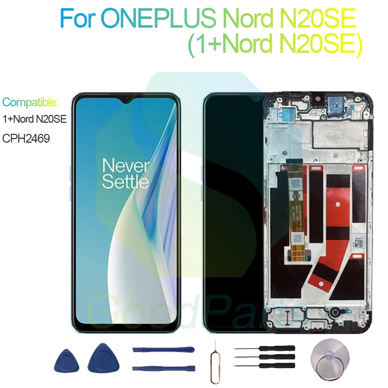 For ONEPLUS Nord N20SE Screen Display Replacement 2400*1080 CPH2469 1+Nord N20 SE LCD Touch Digitizer