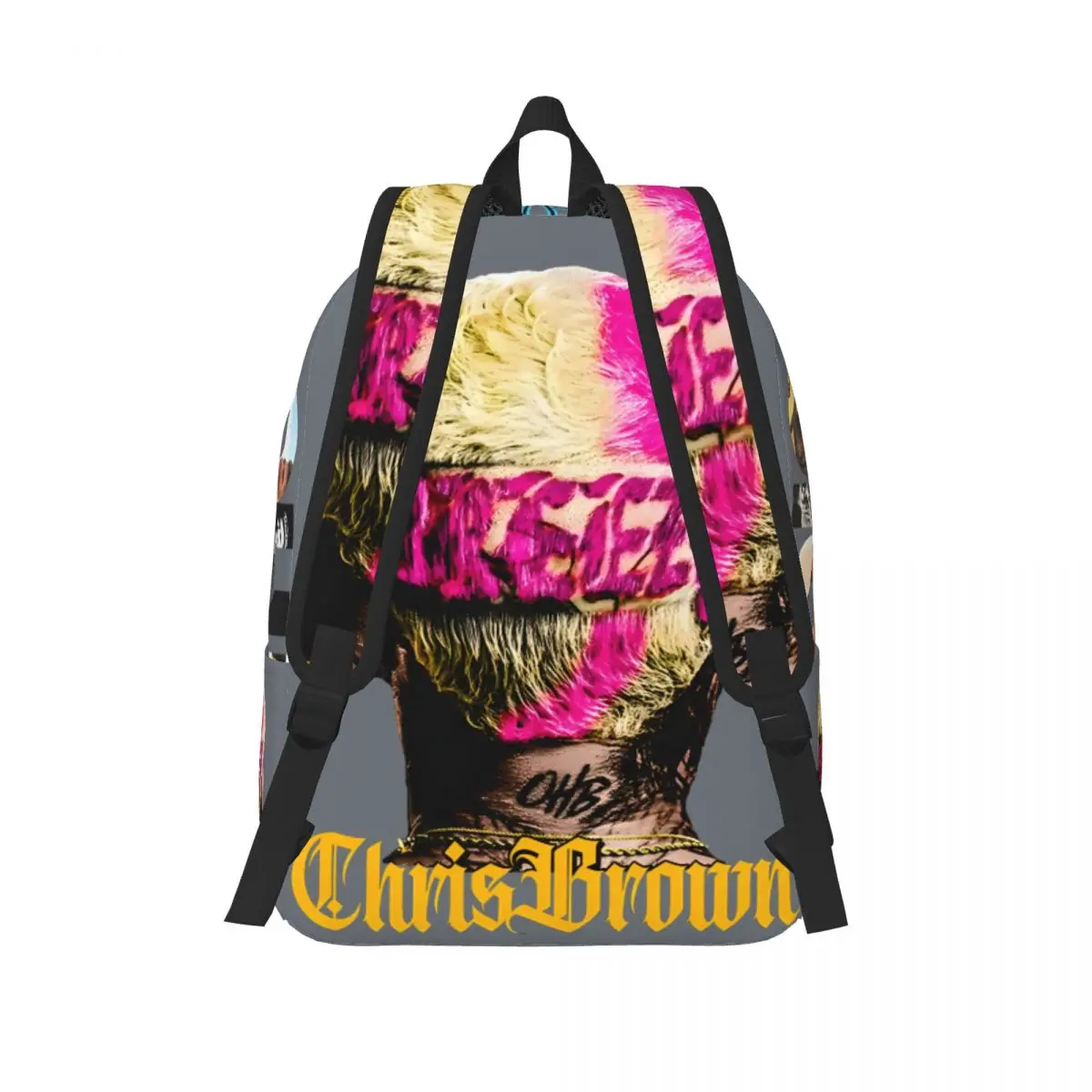 College Bag 11 11 Tour 2024 Retro Washable Chris Brown Girl Kid Gift High Street Rucksack High School