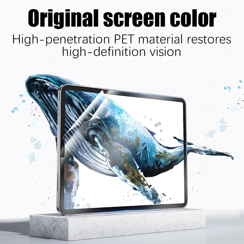 Matte Screen Protector For iPad A16 2025 Air 13 11 M2 M3 5 4 3 Like Paper Film Pro 13 M4 12.9 10 9 9th 10th Generation  Mini 6 7