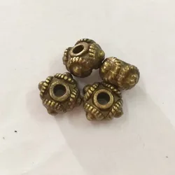 10pcs 5*8mm Hole 2mm Antiqued Bronze Color Crafted Spacer Beads H0065 Beads for Jewelry Making