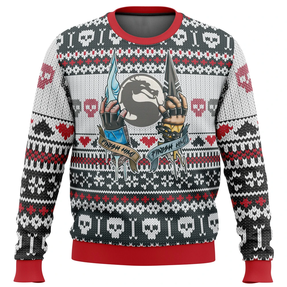 

Mortal Kombat - Christmas Carnival Christmas Sweater 3d Sweater Ugly Decoration Christmas Gift Top Autumn And Winter Clothing