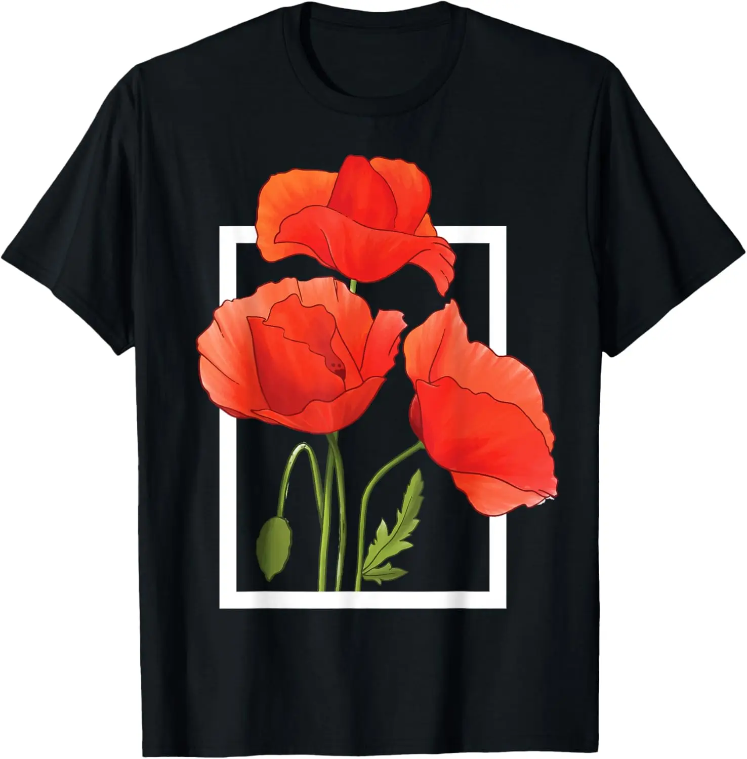 Poppy Flowers T-Shirt