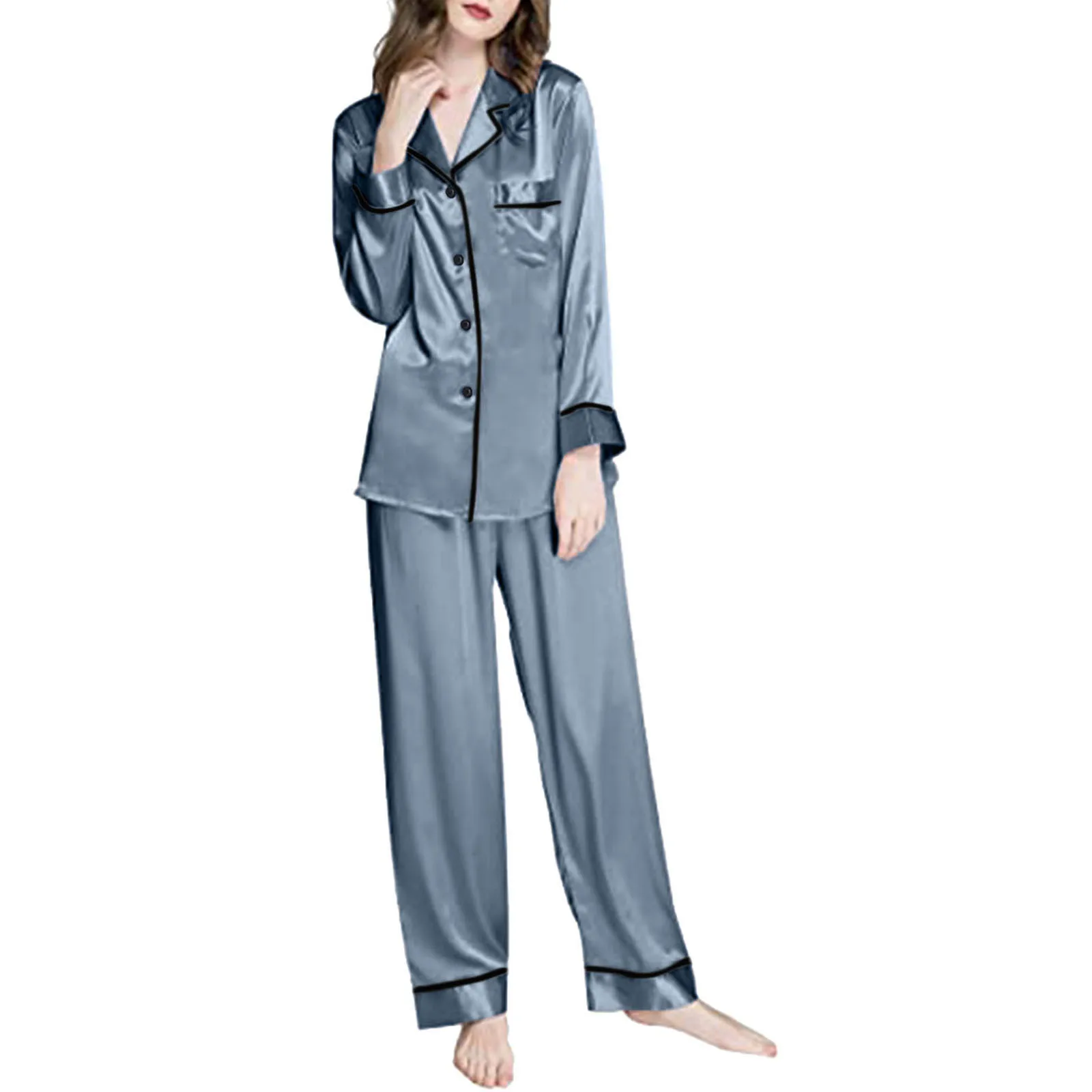 

Sexy Underwear Suit Ladies Women Short Loose Pajama Set Women's Nightgown Pajama Sets Satin Silk Nightwear Women Lingerie Set