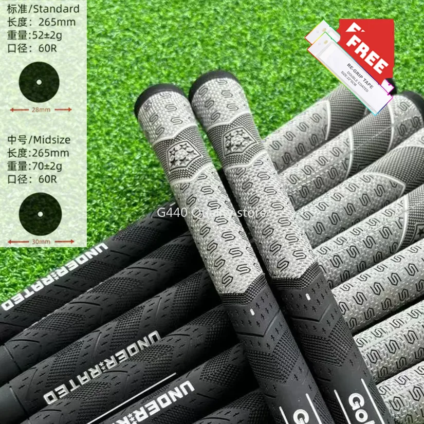 

Бесплатный набор рукояток для гольф-клюшек Mc PLUS4 (5/26 шт.), средний размер, для паттера, Curry Limited, стандартные, из хлопковой пряжи и резины, для клюшек из железа и дерева