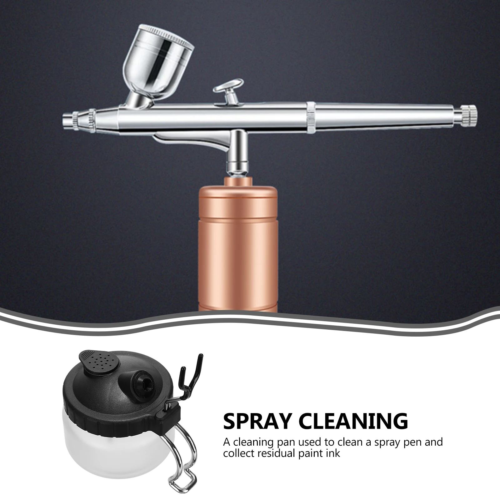 

Plastic Iron Airbrush Cleaning Tool Spray Pen Cleaner Practical Kettle Multicolor Painting HOLDER BOTTLE Dried Paint Remover