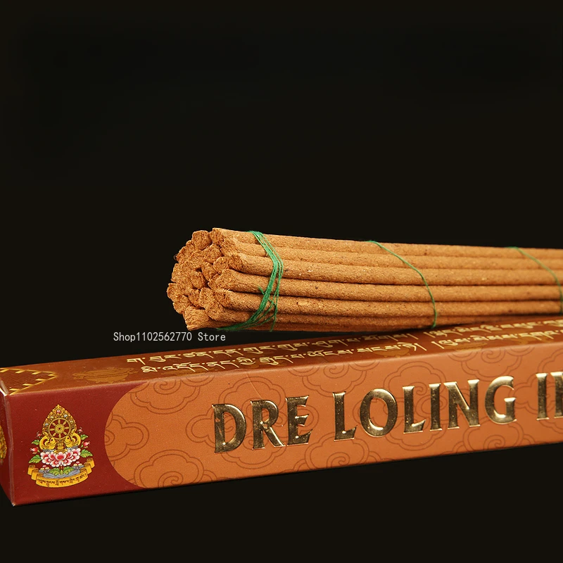 Indian Old Shan Sandalwood Tibetan Incense Stick Household Indoor Zen Meditation /Worship Buddha Natural Purifying Joss Stick