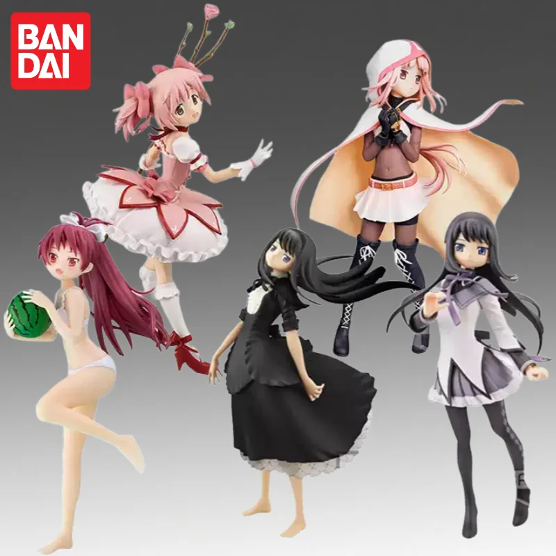 Auf Lager Bandai Original Banpresto Puella Magi Madoka Magica Kaname Madoka Action Figur Modell Puppe Marke Neue Boxed Garage