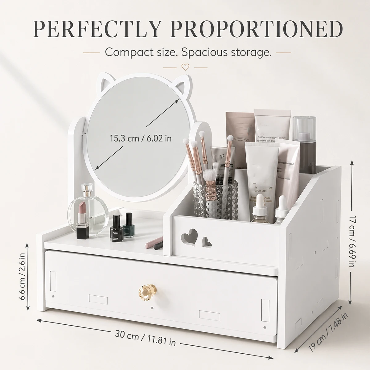 Organizzatore per Trucchi a Fo - Skincare B Erl recensione e prezzo