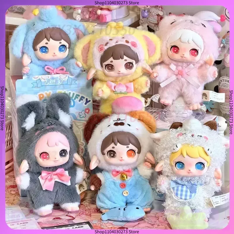 

Подлинная рубиновая пушистая серия слепая коробка Kawaii Ruby виниловая кукла с лицом Mystery Box экшн-фигурка индивидуальная подвеска кукла подарок