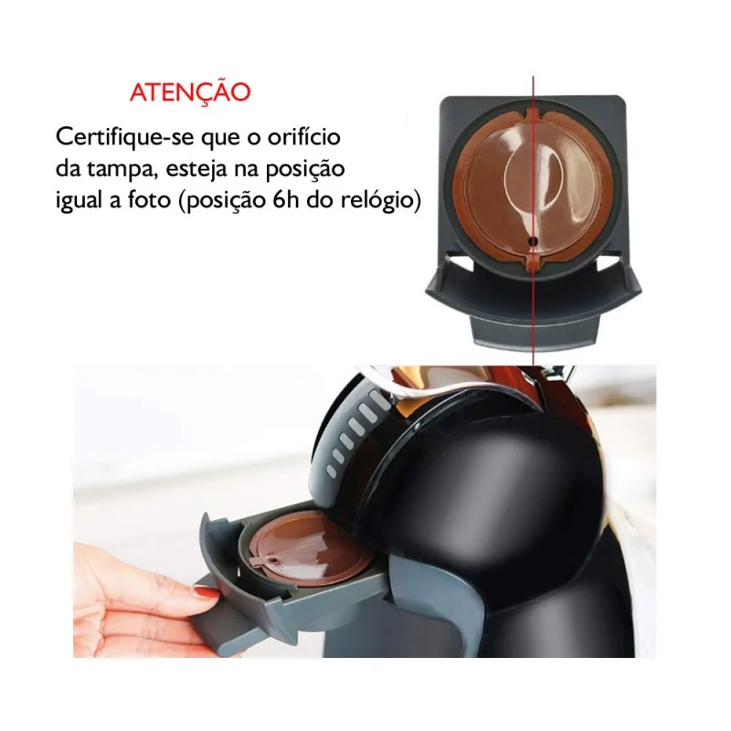 Dolce Gusto – tasse de capsules de café réutilisables, rechargeables, nescafé, filtre