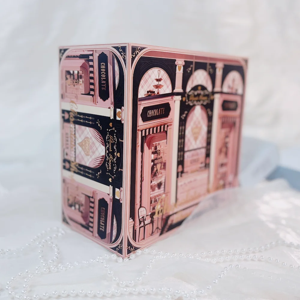 RARE Flower Knows Chocolate Shop Series Collection Makeup Box Empty Box