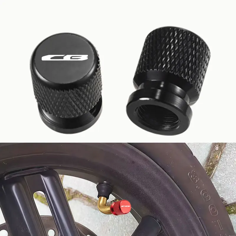 2PCS Wheel Tire Valve Caps For Honda CB CBR CBR600RR CBR1000RR 650R CB750 CB500X CB500F CB650F 600 954 1000 RR Accessories