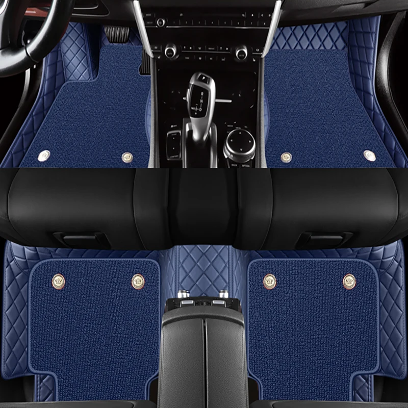 Maßgefertigte Autofußmatten für BMW 3er E90 2006 2008 2010 2011 2012 Hochwertige Autozubehörteile Innenraumschutz Fußteppich – Detail 8