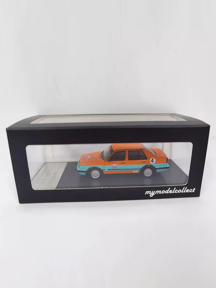 Model Collection 1/64 Jetta GT Alloy Die-cast Model Car -Gulf Version For Collection