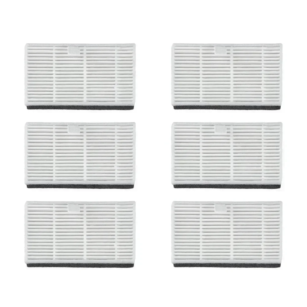 6PCS Replacement Washable Filter Captures Fine Dust Particles And Others For Honor Choice Robot Cleaner M1 Home Appliance Parts