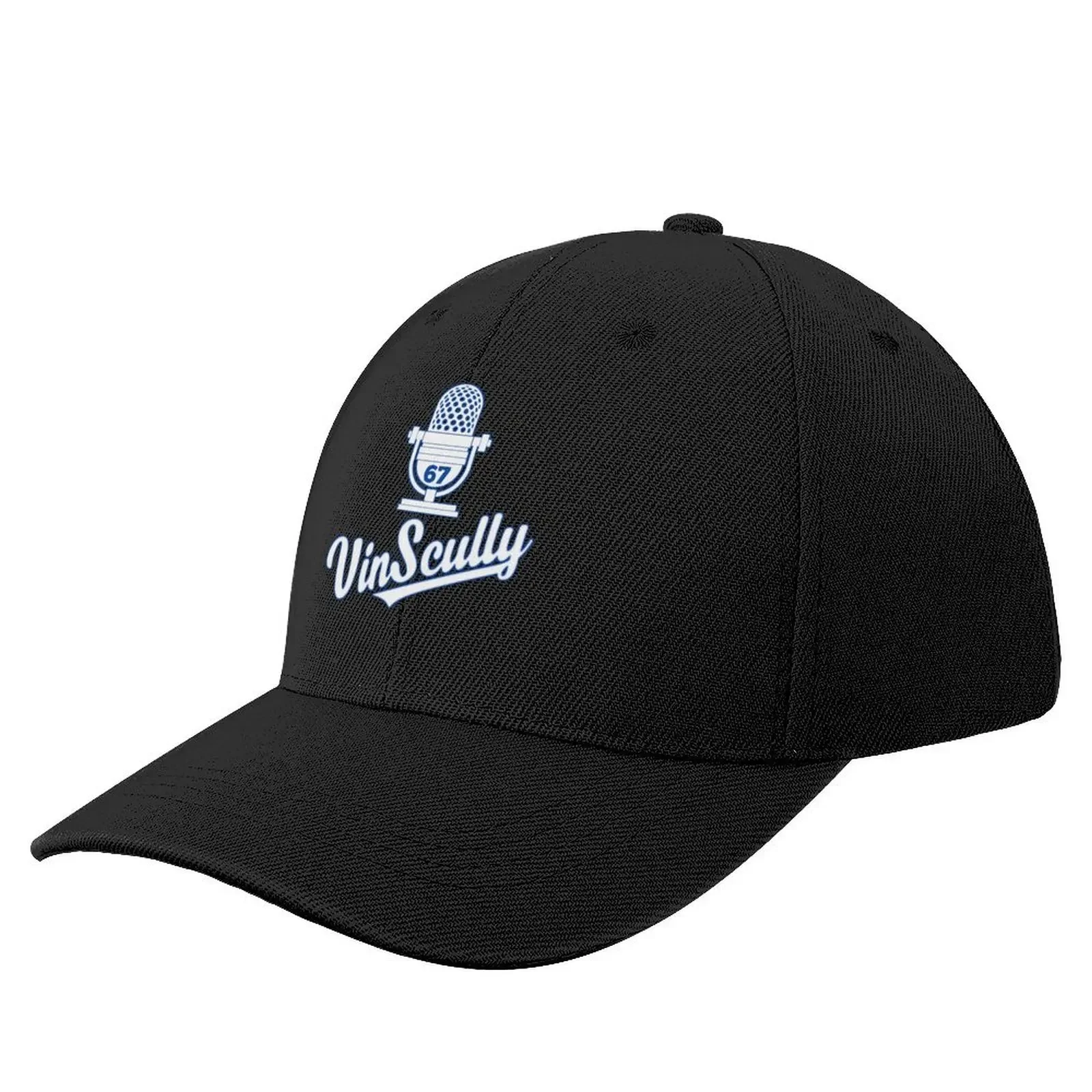 Vin Scully / 67 Los Angeles Los Angeles Design Baseball Cap Big Size Hat summer hat Sun Cap For Man Women's