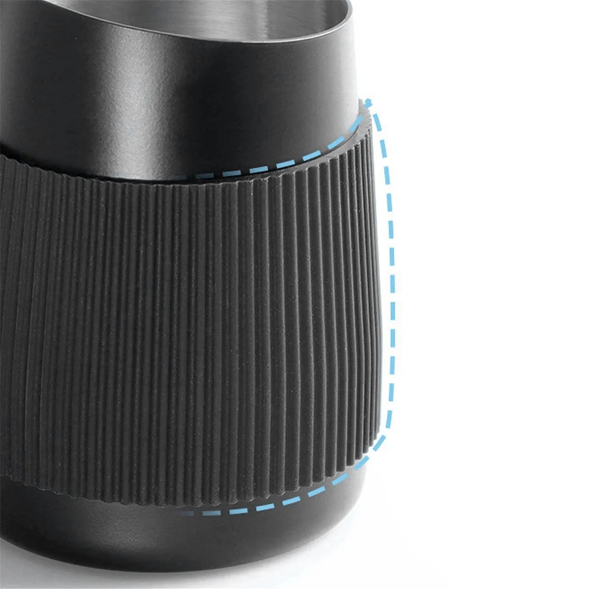 Pointed Mouth Oblique Mouth Pull Design Cup Solid Color Milk Foam Cup Anti-Scalding Pull Design Cup 420ml-A70Z