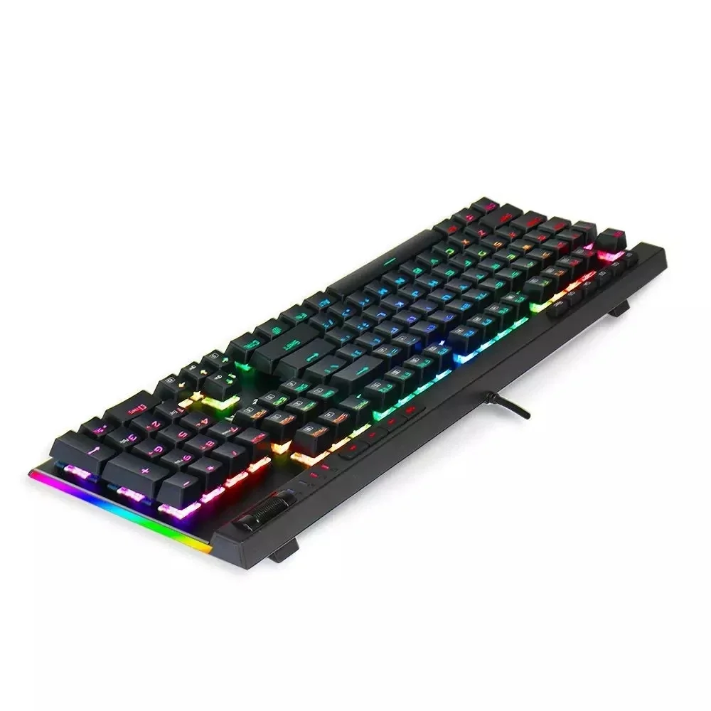 Redragon-K580 Full Key Wired teclado mecânico Gaming, RGB Backlight, PC Gamer, Hot Sell