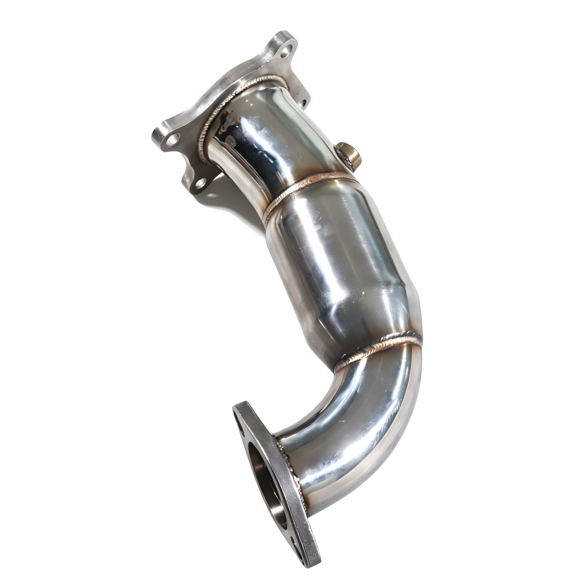 Suitable for 11 generation Subaru WRX 2.0T 200 Mo catalytic tube + front tube 304SUS polished high performance exhaust pipe