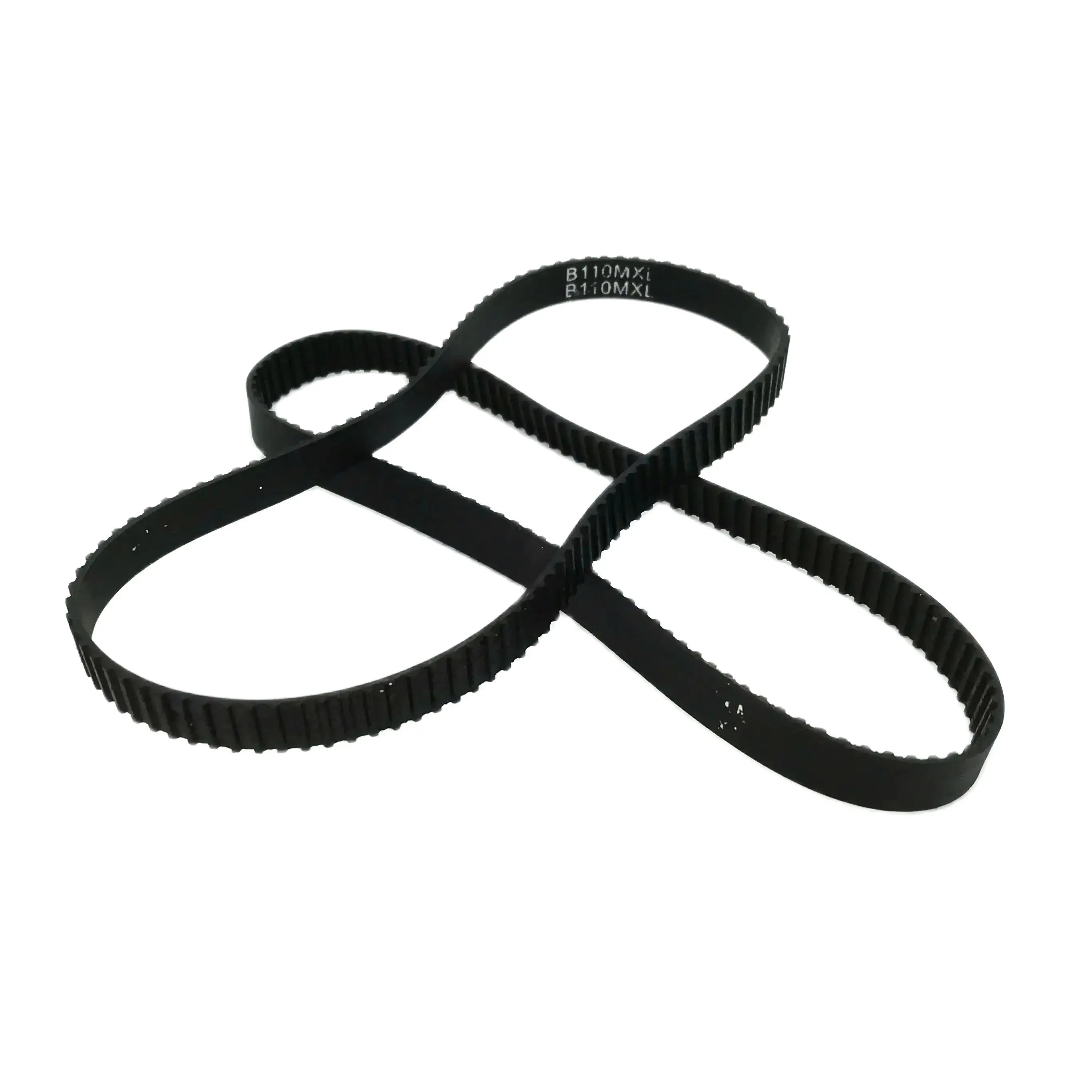 Correia dentada MXL de circuito fechado B110MXL 3 mm ou 6 mm de largura 233,52 mm de comprimento