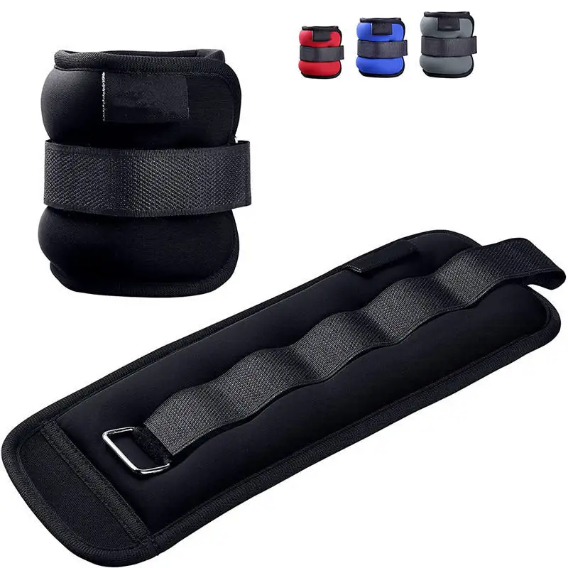 Good Selling Adjustable Arm Leg Wrist Ankle Weights 1kg 2kg 3kg 4kg 5kg Weight-Bearing Sandbag