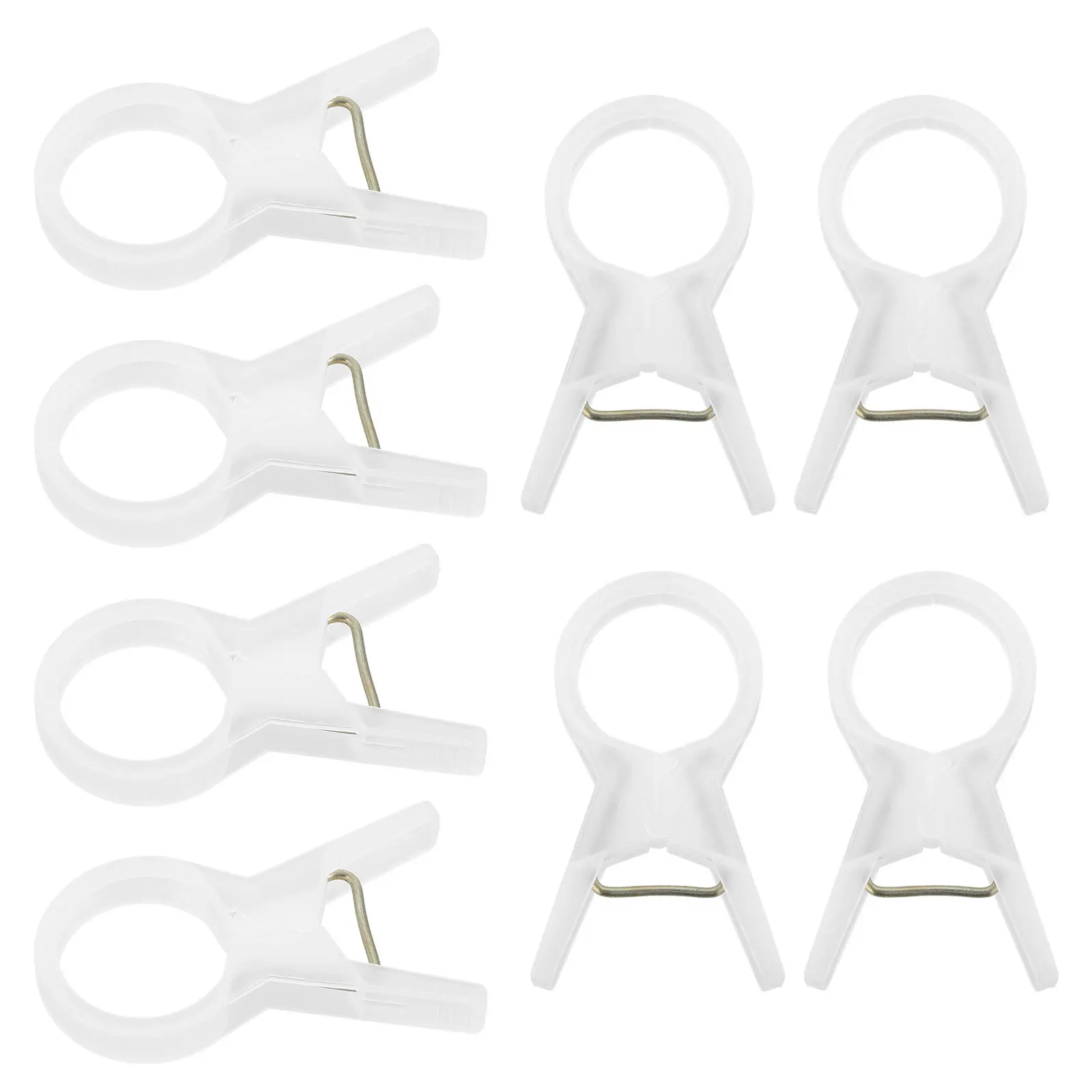 

100Pcs Bind Man Plant Clips for Tomatoes Grapes Watermelon Plastic Stem Support Clamp Garden Supplies Vine Growth