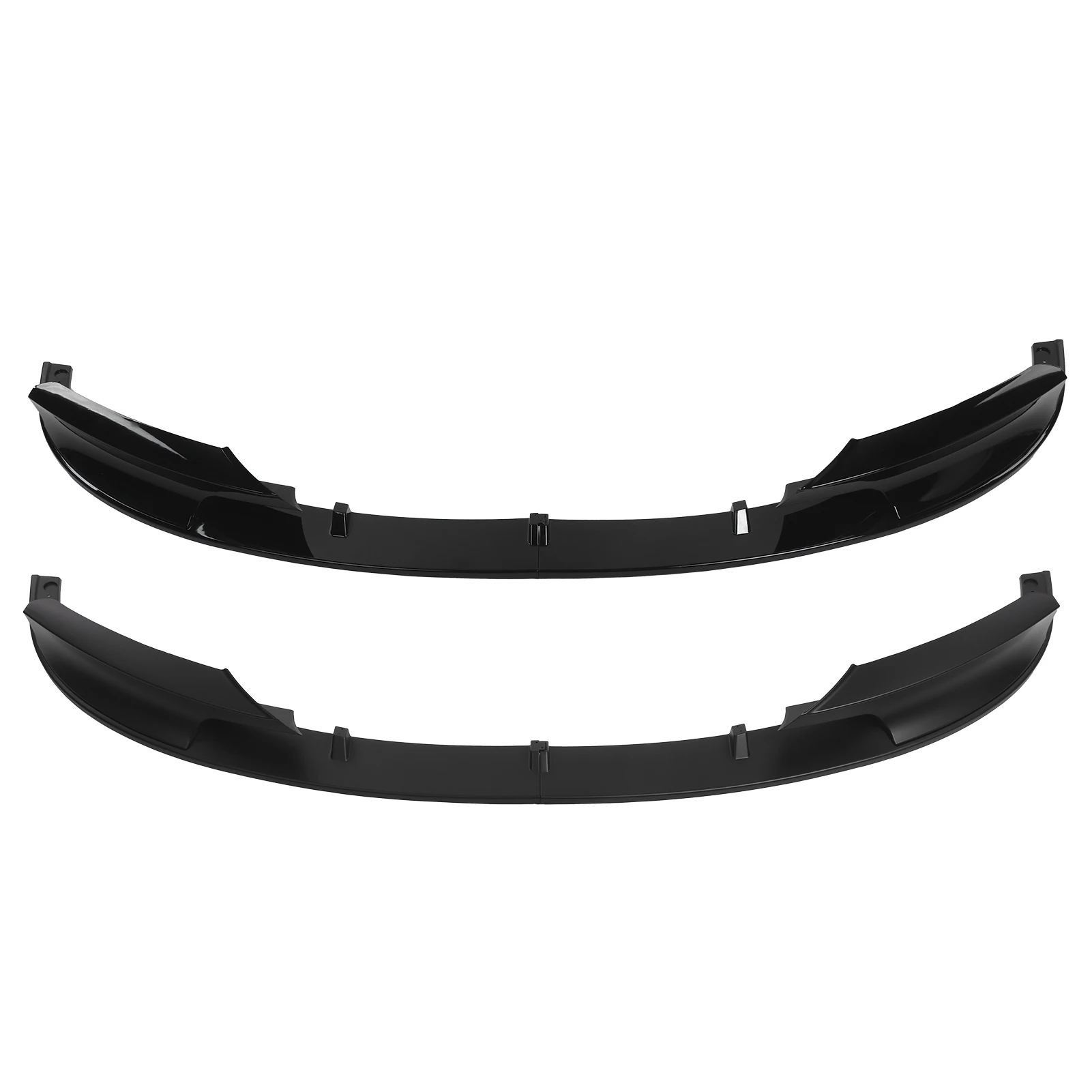 

2Pcs Car Front Bumper Splitter Lip Body Kit Deflector Replacement For 3‑Series F30 F35 2012‑2018 M-Tech / M-Sport Bumper Only